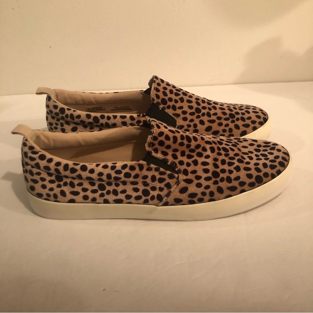 Gap Slip On Leopard Print Sneaker Womens 8